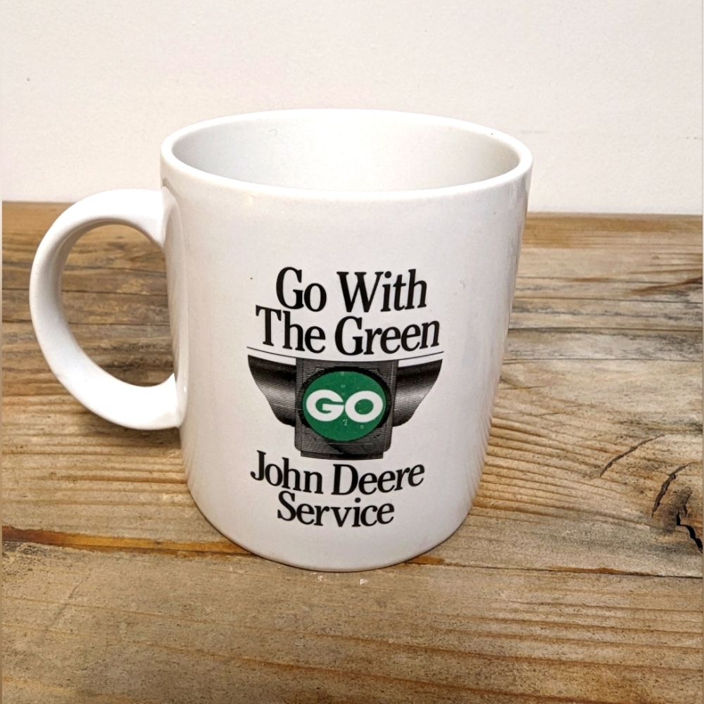 John Deere Go With The Green Service Mug, Model D 1924-1953
